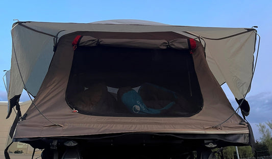 How to clean waterproof RTT roof top tent Australia